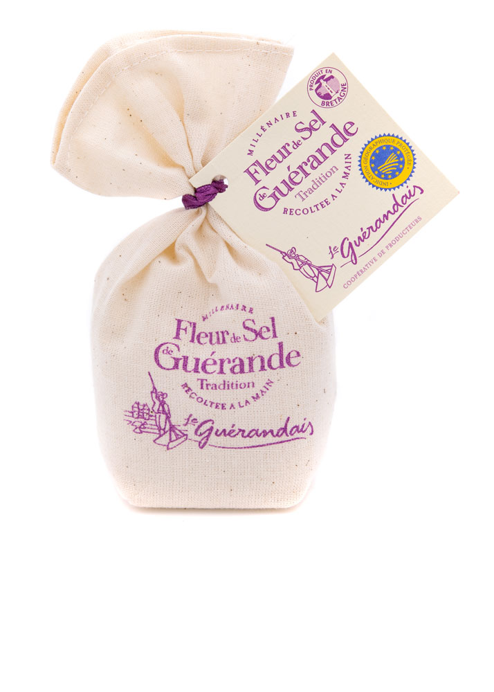 Fleur de Sel de Guérande im Säckchen g.g.A.