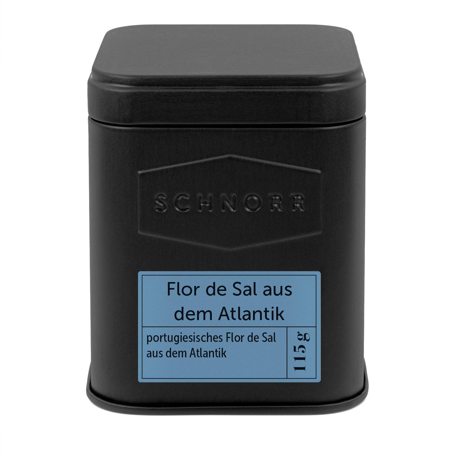 Flor de Sal aus dem Atlantik Dose
