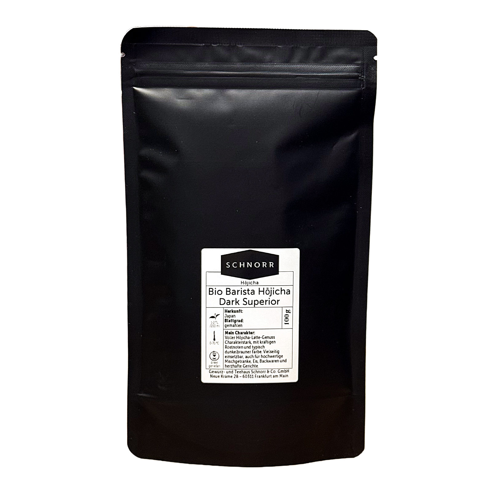 Bio Barista Houjicha-Pulver - Dark Superior