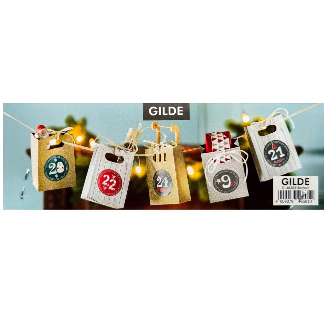 Adventskalender zum Selbstbefüllen Adventskalender zum Selbstbefüllen