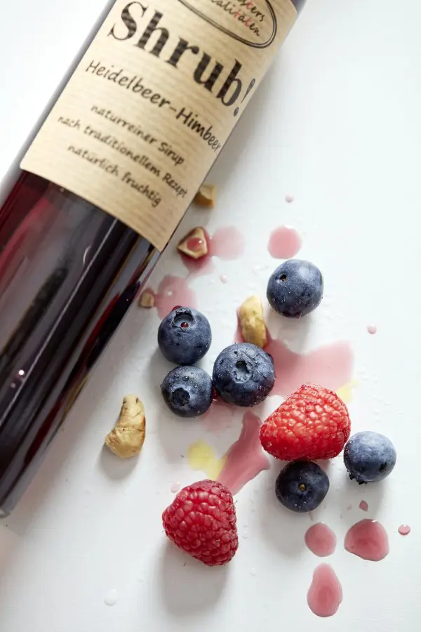 Heidelbeer-Himbeer Shrub Heidelbeer-Himbeer Shrub