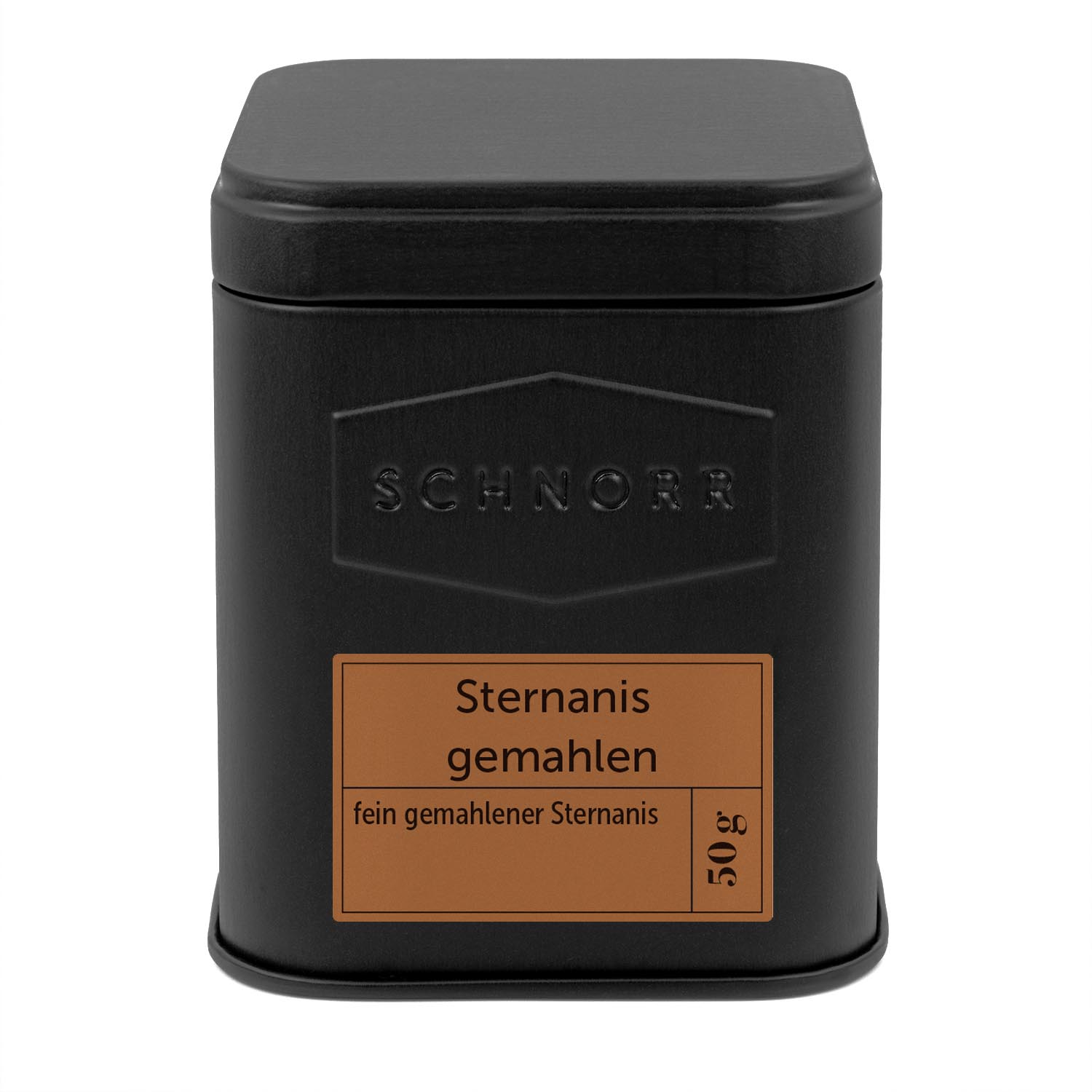 Sternanis gemahlen Dose