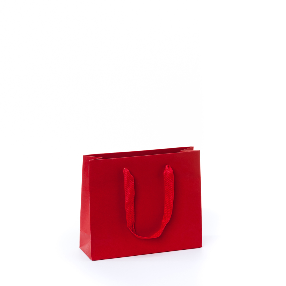 Tüte rot m. Chessband mittel