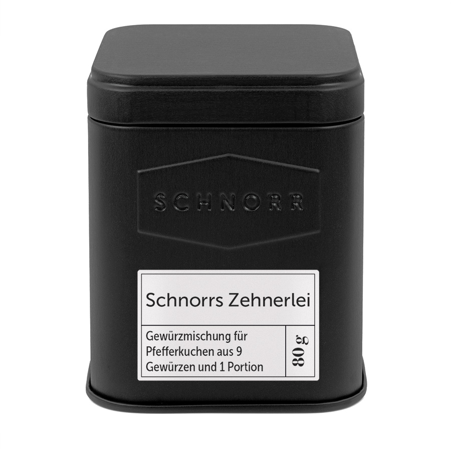 Schnorrs Zehnerlei - Hausgemachtes Pfefferkuchengewürz