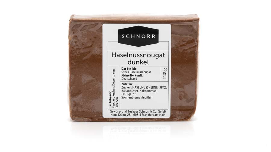 Nussnougat - dunkel