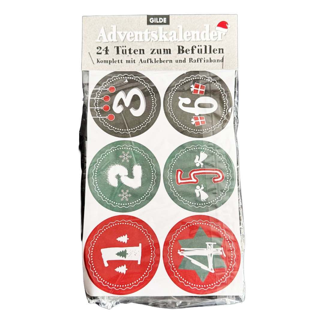 Adventskalender zum Selbstbefüllen Adventskalender zum Selbstbefüllen