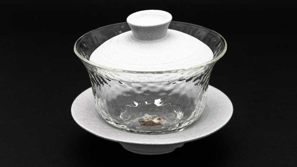 Gaiwan Ono, Porzellan / Glas, 150 ml, weiß